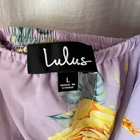 Lulus | Kind and Loving Lavender Floral Backless Maxi Dress - Picture 9 of 10